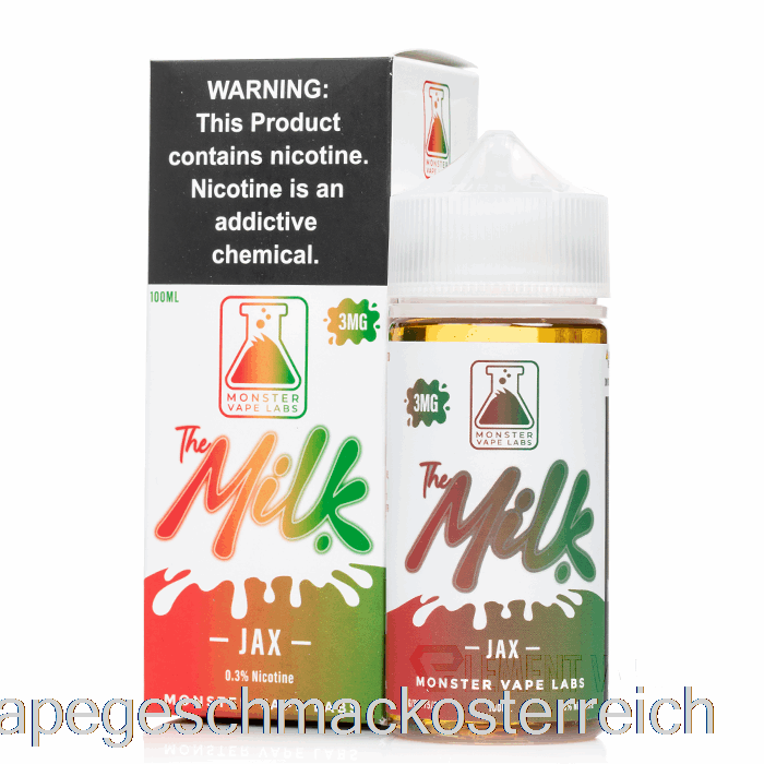 Jax – Die Milch – 100 Ml 0 Mg Vape-Geschmack
